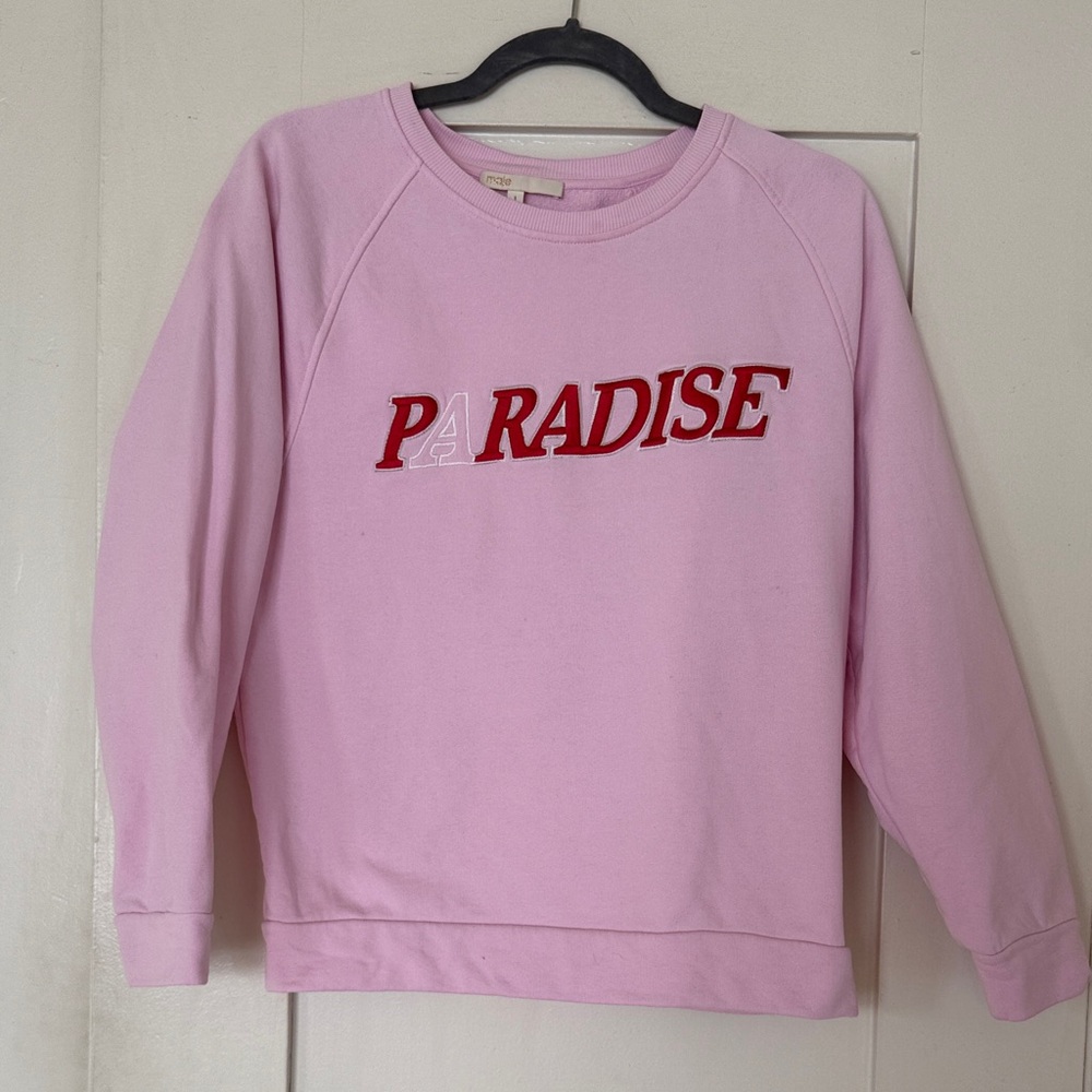 MAJE Pink Paradise Sweatshirt